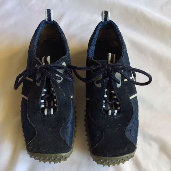 Vintage Blue Bubblesole Trainers - Picture 5 of 8